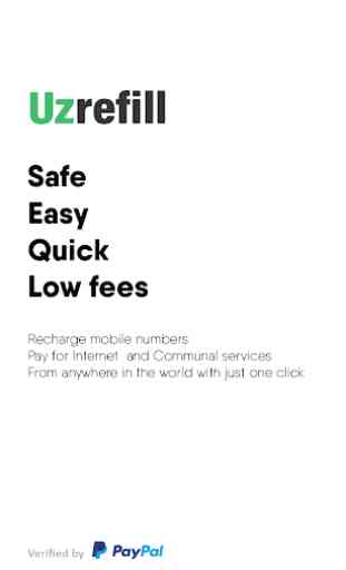Uzrefill - Mobile top-ups & Payments for services 1