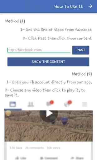 Video Downloader for Facebook - VDF 1