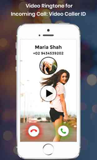 Video Ringtone for Incoming Call Video Caller ID 2