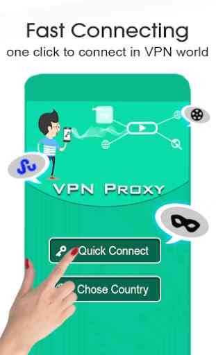 VPN - Hotspot VPN seguro gratuito Proxy Shield 1