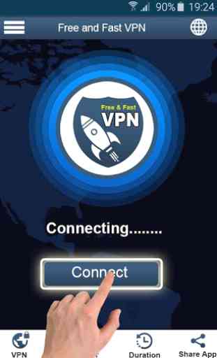VPN rápido - Gratis Ultra rápido, seguro, 1