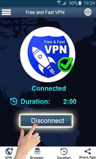 VPN rápido - Gratis Ultra rápido, seguro, 2