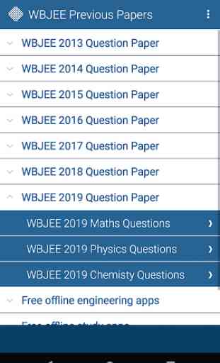 WBJEE Previous Papers Free 2