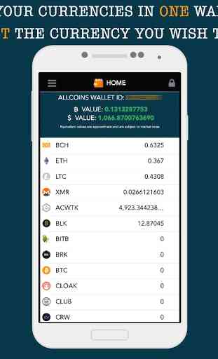 AllCoins Wallet - Multi-currency Crypto Wallet 3