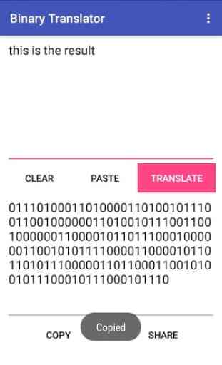 Binary Translator:Converter Text to Binary 2