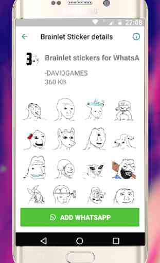 Brainlet Stickers Para WhatsApp 3