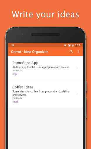 Carrot Idea Organizer: Ideas Creator & Planner 1