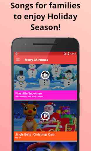 Christmas video Songs for kids, adults & everyone 3