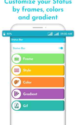 Color Status Bar - Customize Status bar 2