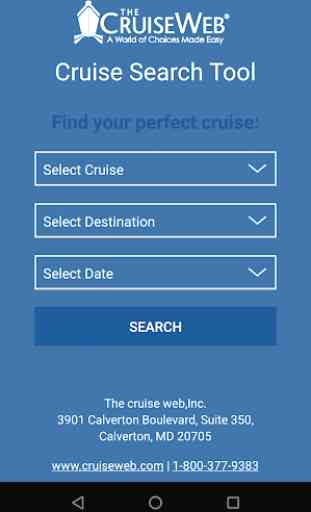 Cruise Search Tool - The Cruise Web 4