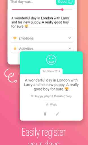 Daily Mood - Emotions & Activities Diary 3