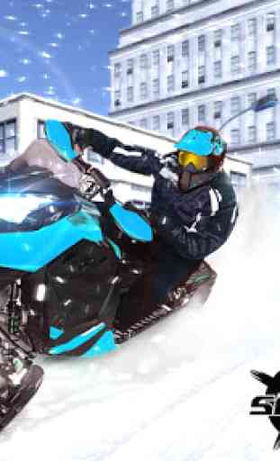 Drive Snowmobile 3D Simulator 3