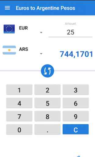 Euro a Peso Argentino / EUR a ARS 2