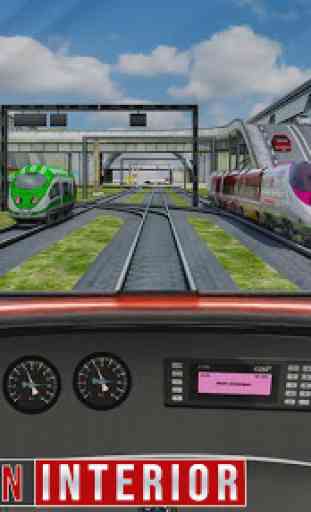 Euro Tren Pasajero Conducción Simulador 4