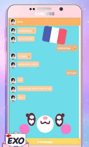 Exo Messenger! Chat Simulator 2