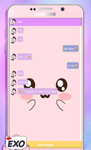 Exo Messenger! Chat Simulator 4