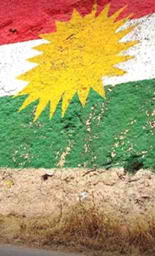 Fondos de pantalla de la bandera kurda 4