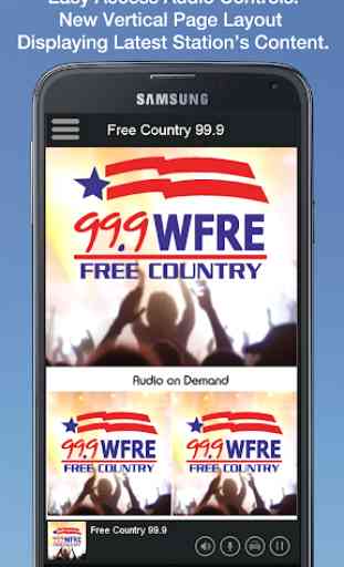 Free Country 99.9 WFRE 2