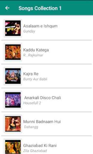 Hindi Item Video Songs 1