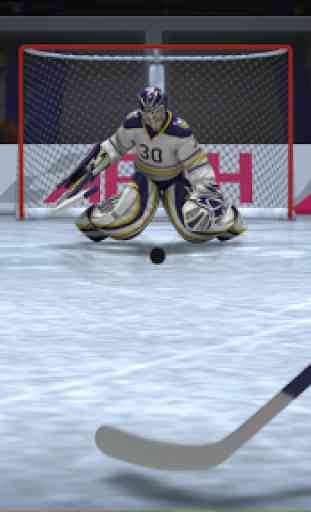 Hockey sobre hielo disparo 3