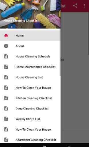 House Cleaning Checklist 1