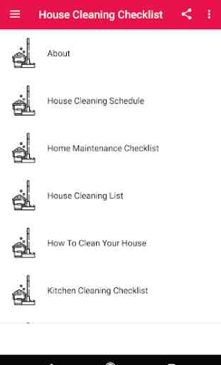 House Cleaning Checklist 2