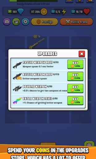 Idle Royale Weapon Merger 4