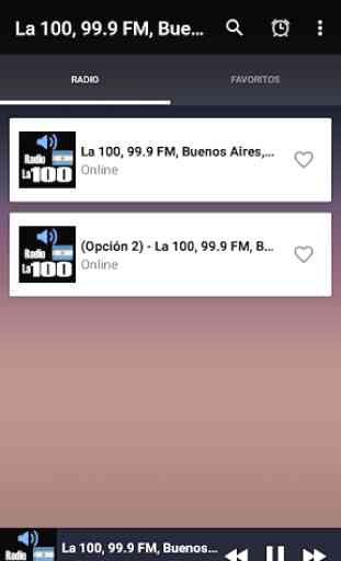 La 100, 99.9 FM, Buenos Aires, Argentina Free 2