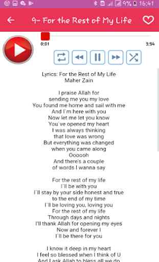 Maher Zain all Songs + Lyrics Without internet 1