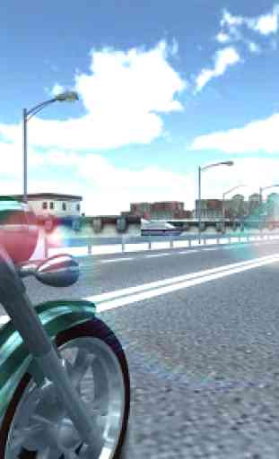 Motorcycle Traffic 3D 4
