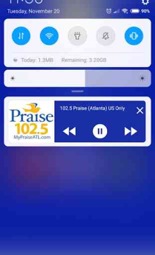 Praise Atlanta Gospel Radio 102.5 FM 3