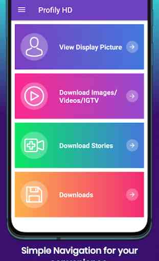Profily HD - Video Downloader for Instagram 1