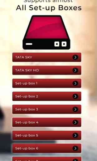 Remote Control For Tata Sky 4