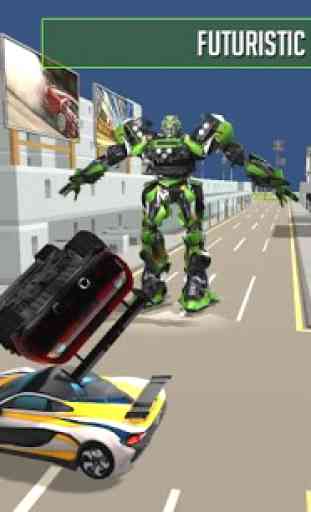 Robot Transformador de lucha: juegos de robot 3