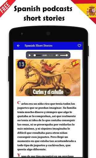 Spanish Podcasts short stories 2