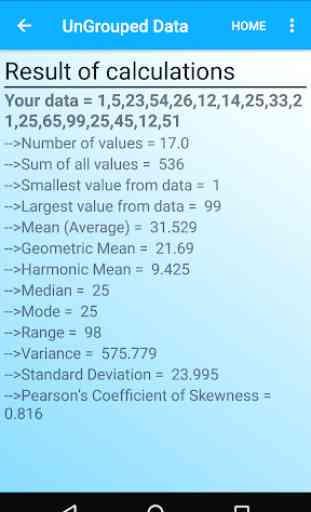 Statistical Analyzer - Statistics Calculator 2