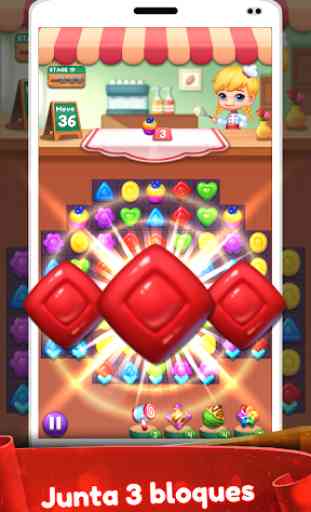 Sweet Candy POP : Match 3 Puzzle 3