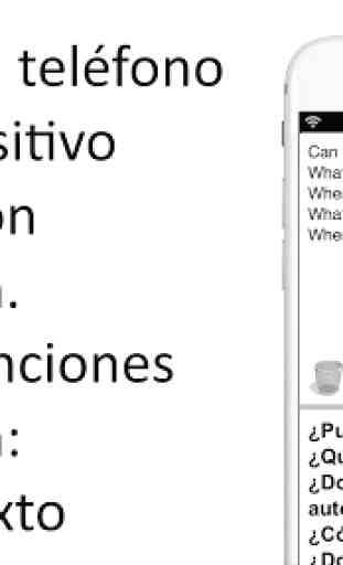 Traductor sin conexión: traducir inglés-español 1