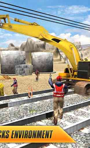 Train Track, Tunnel Railway Construction Game 2019 2