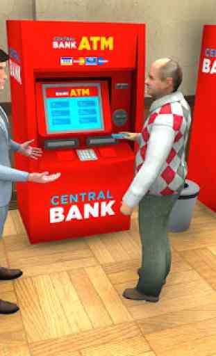Virtual Director de banco virtual ATM papá Simulad 2