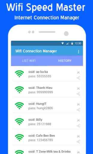 WiFi Password Master key - WiFi Connection Manager 4