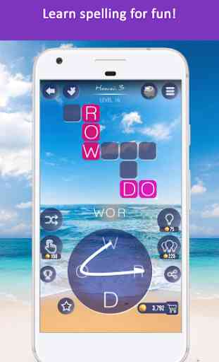 Word Beach: diversión y juego de buscar palabras 3
