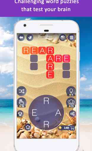 Word Beach: diversión y juego de buscar palabras 4