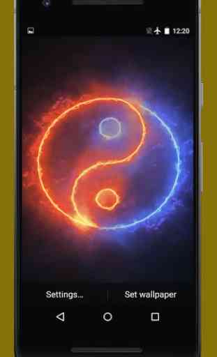 Yin And Yang Live Video Wallpaper 1