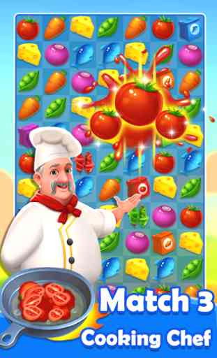 Yummy Swap - Chef Cooking & Match 3 Puzzle Game 4