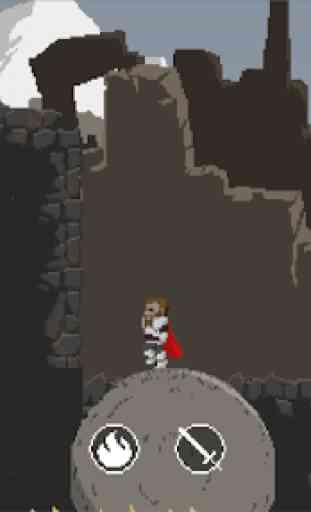 Aldred knight  2D pixel art platform adventure 4