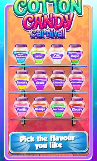 Algodón de azúcar - Juego de comida de Carnaval 4