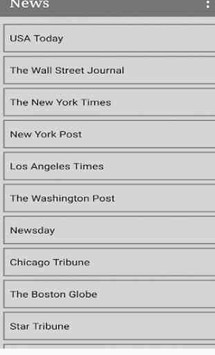 All US Newspapers | US Newspapers App 2