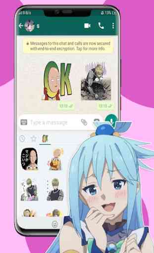 Anime Stickers For Whatsapp vol.1 - WAStickerApps 2