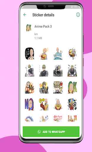 Anime Stickers For Whatsapp vol.1 - WAStickerApps 3